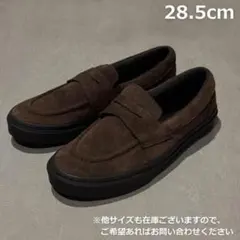 VANS バンズ ローファー V196CF CN スエード ブラウン 28.5