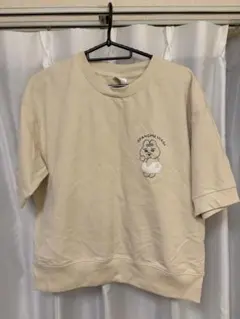 GU おぱんちゅうさぎ　半袖Tシャツ ベージュ　コラボ