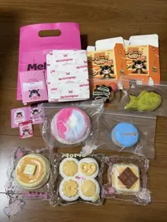 メロジョイ スクイーズ3点セット‼️大福 カップケーキ ハンバーガー