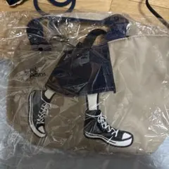 キャラクター刺繍 ベージュ ショルダーバッグ みち様専用