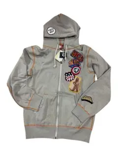 ヒステリックグラマー MC5 ワッペン ジップアップパーカー hysteric