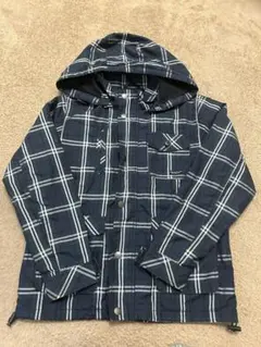3can4on キッズ ジャケット チェック柄 130cmのサムネイル