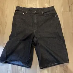 FIRST DOWN ダークデニム ショートパンツ Lのサムネイル