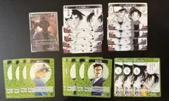 探偵たちの切り札 緑デッキパーツ 名探偵コナン まとめ売り