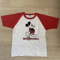 80s ディズニー USA製 ラグラン ビンテージTシャツ 7分袖 8334B - メルカリ