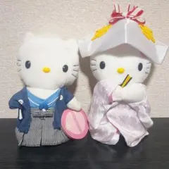【希少】ハローキティ＆ダニエル ぬいぐるみ 和装ウエディング マクドナルド