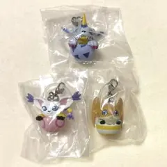 デジモン めじるしアクセサリー テイルモン パタモン ガブモン