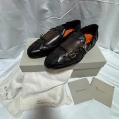 約15万・新品】 santoni サントーニ 高級ライン 革靴 ドラシュー
