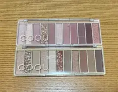 coou アイシャドウパレット 01 02 2種セットのサムネイル