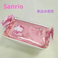 サンリオ レースアップリボンペンケース ハローキティ ポーチ/ペン入れ/収納
