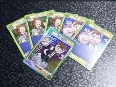 ユニアリ/ユニオン アリーナ ヒロアカ 麗日 お茶子 SR ノーマルセット ６枚