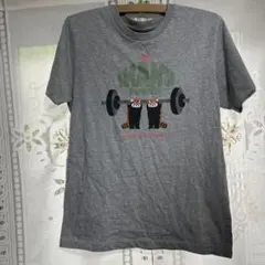 グラニフ　IKAKU POWER レッサーパンダ イカクTシャツ グレーのサムネイル