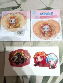 ぴちぴちピッチ キャラ福くじ 　アクリルミラー　ステッカー