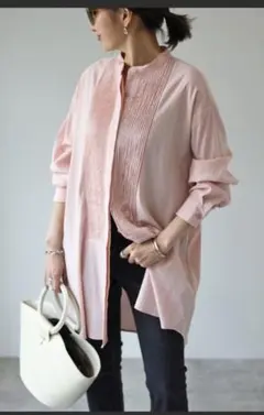 フロントピンタックデザインブラウス／Bonjour Sagan