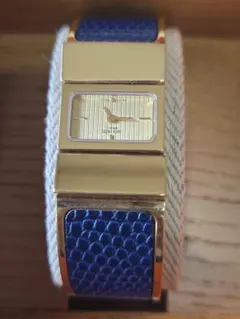 HERMES エルメス ロケ七宝焼きゴールドバングルウォッチ(緑) HERMES エルメス ロケ七宝焼きゴールド バングル ウオッチ 緑 - メルカリ