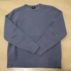 UNIQLO ライトブルー クルーネックニット S