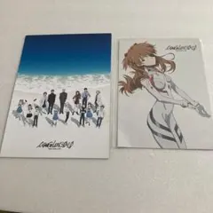 シン・エヴァンゲリオン劇場版 入場者特典 アスカ ビジュアルカード