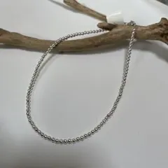 シルバーナバホメッキコーティングネックレス4mm100cm - メルカリ