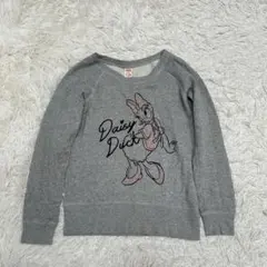 UNIQLO ユニクロ UT ディズニー デイジーダック スウェット S グレー