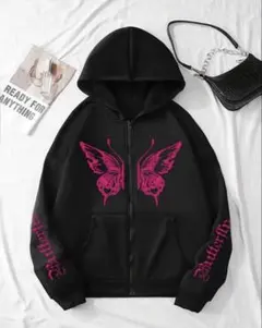 SHEIN オーバーサイズパーカー　裏起毛