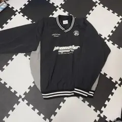 【WEGO 】SUNDAY SKATE CLUB ナイロンジャケット 黒Mサイズ