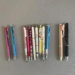 シャープペンシル 2色ボールペン等　12本セット