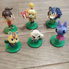 どうぶつの森 キャラクター フィギュア 6体セット　チョコエッグ