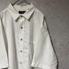 ROUNDTREE & YORKE シャツ 半袖 シンプル ホワイト XLのサムネイル