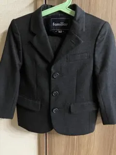familiar 黒 スーツ　100