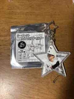 福岡ソフトバンクホークス シークレット星型ラメアクリルキーホルダー 牧原大成