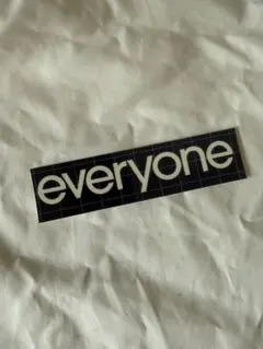 everyone ステッカー