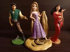 塔の上のラプンツェル　フィギュア3点セット