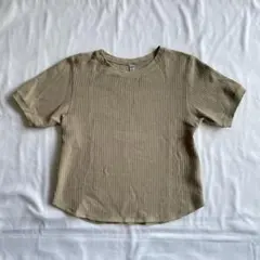 ユニクロ ワッフルtシャツ
