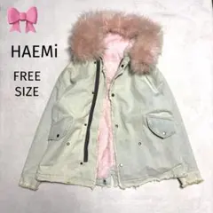 ❤️極暖ファー付フードジャンパー　韓国製