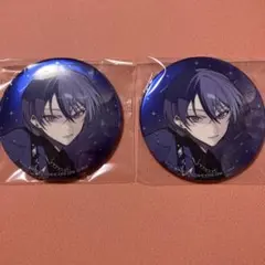 プロセカ　あんスタ　コラボ　メタリック缶バッジ　冬弥　2点