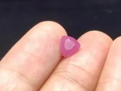 RS12-181非加熱1.37ctミルキーホットピンクサファイアべドナム産ルース