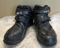 elf シンテーゼ14 ライディングシューズ 24.0 ブラック バイクのサムネイル
