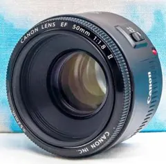 大きなボケ味 高画質 Canon EF 50mm F1.8 II 単焦点 - メルカリ