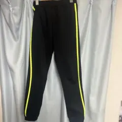 ジャージ パンツ ブラック イエロー 160