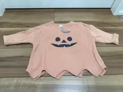 バースデイ　テータテート　ハロウィン　かぼちゃ　トップス 80