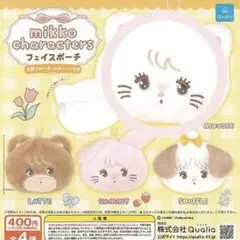 mikko characters フェイスポーチ ムース