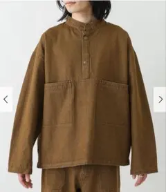 新品、未使用　ARMY TWILL　デニムスモック　Lサイズのサムネイル