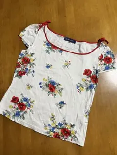 エムズグレイシー 花柄　カットソー　38のサムネイル
