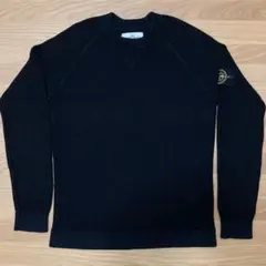 STONE ISLAND カシミア混ニット S ブラック ワッペンのサムネイル