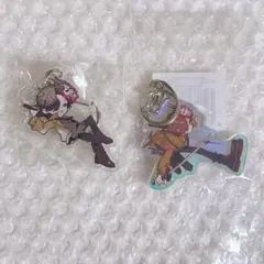 Crazy Raccoon CRフェス アクリルキーホルダー ありさか 2点