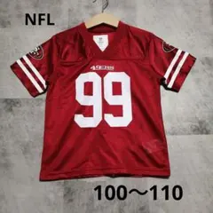 美品　NFL 49ERS キッズ　ユニホーム　100 110 4歳のサムネイル