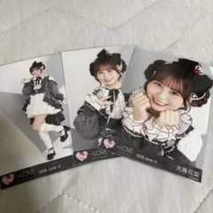 LOVE 大場花菜 2026 June-II 生写真 3種コンプ - メルカリ