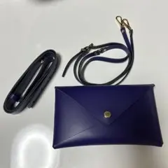 ウエストポーチ ショルダーバッグ 紫