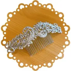 【ラブティアラ】ヘアコーム ヘッドドレス ウェディング ブライダル