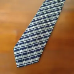 ☆未使用☆ LANCEL シルク100% チェック柄 ネクタイ